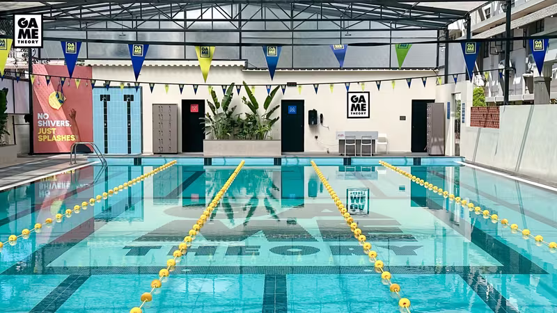 JP Nagar 2nd Phase Game Theory location offering Football, Swimming